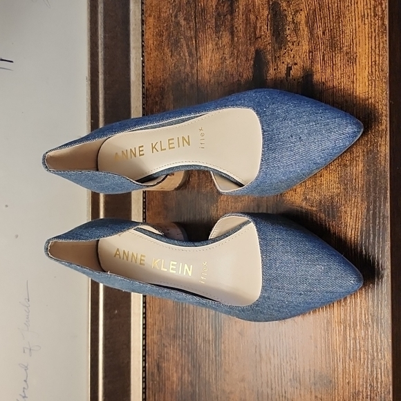 Anne Klein Shoes Anne Klein Womens Blue Pumps Heels Shoes Size 8